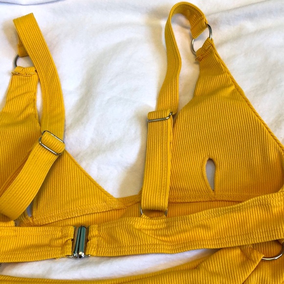 New yellow bikini set swimming suit - Picture 3 of 3